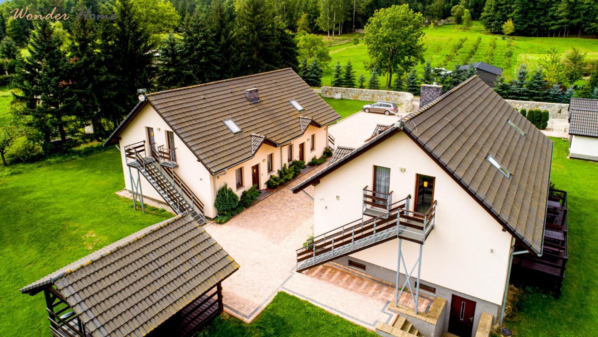 Czerwony Dworek Apartments: Green Oasis with Playground, Grill & Fishing Pond Myslakowice Exterior photo